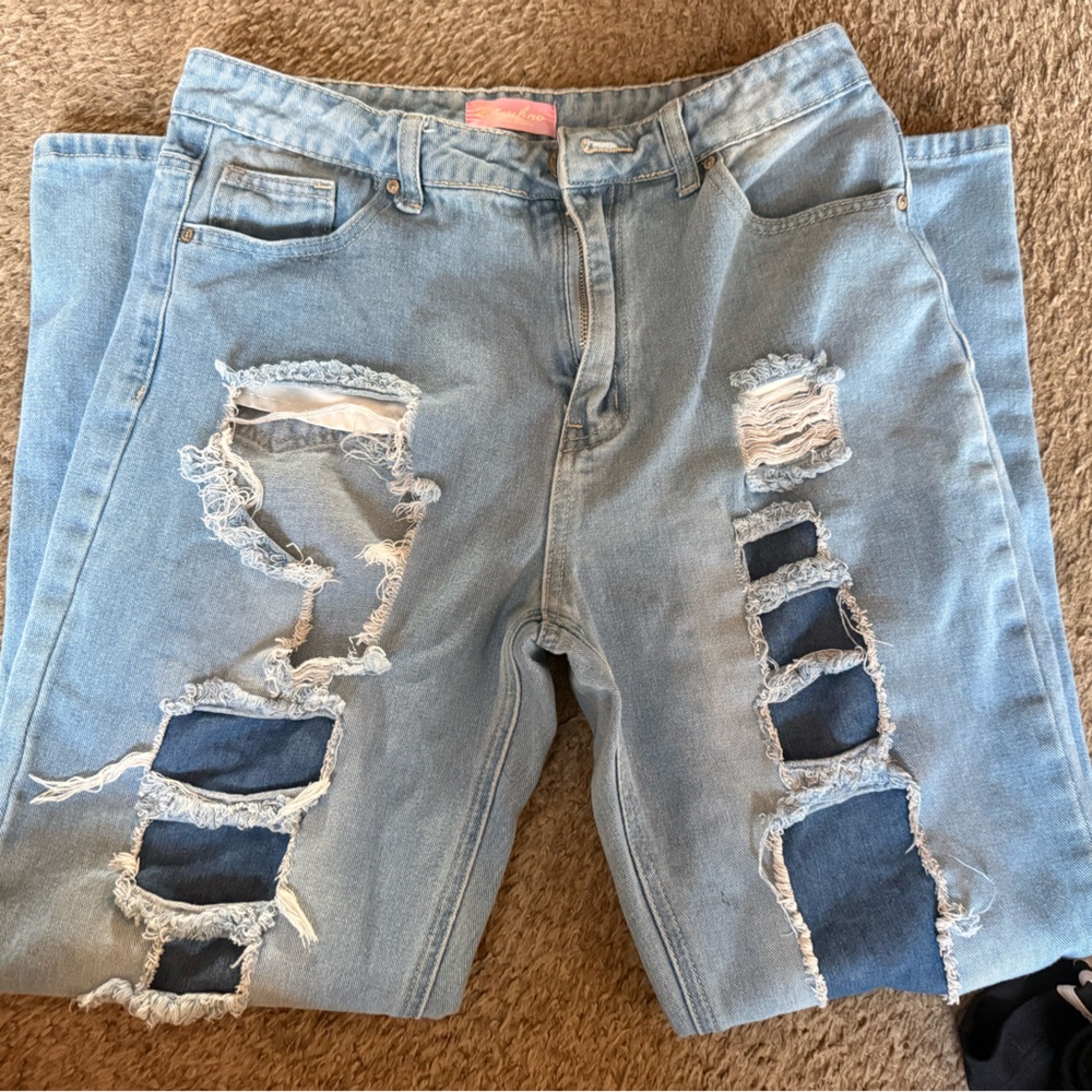 BAMBOO Light Blue Denim jeans